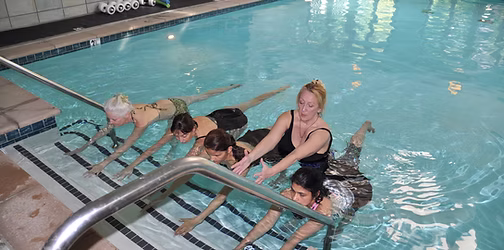 teaching aqua yoga